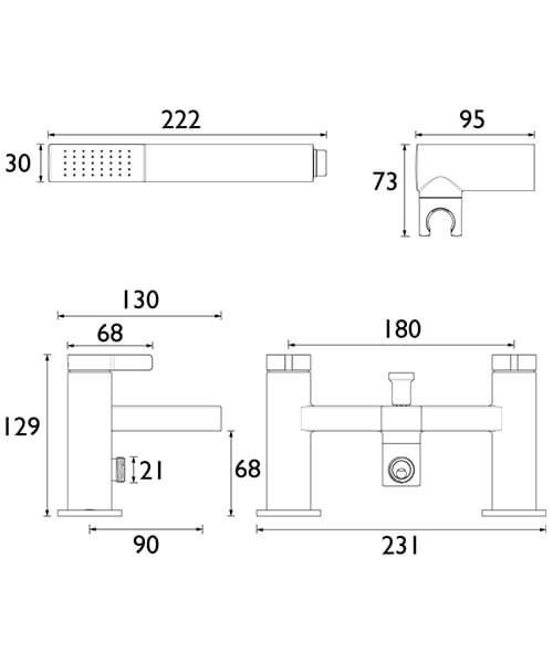 Technical drawing 68467 / ELE BF C