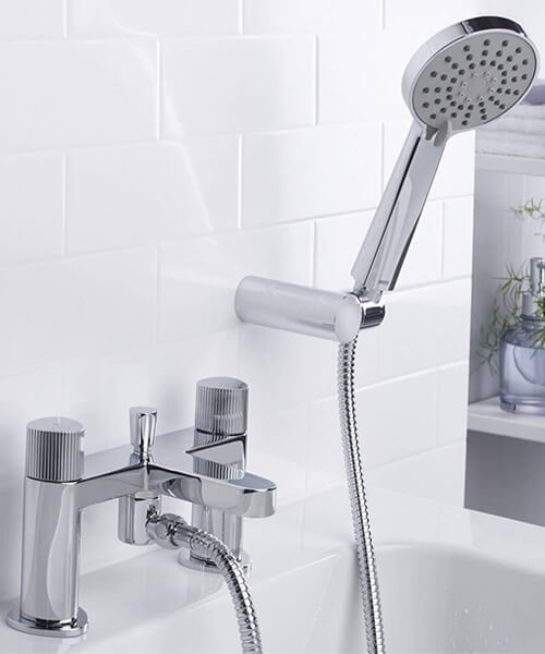 Alternate image of Bristan Liso Contemporary Deck Mounted Bath Filler Tap