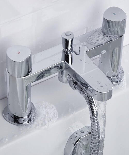 Alternate image of Bristan Liso Contemporary Deck Mounted Bath Filler Tap