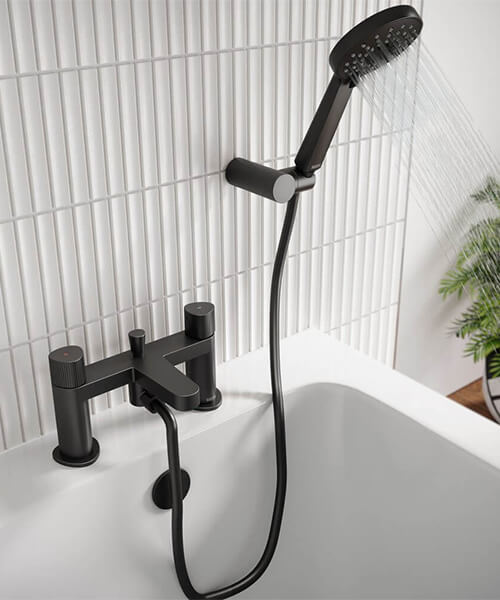 Alternate image of Bristan Liso Contemporary Deck Mounted Bath Filler Tap