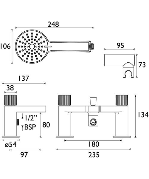 Technical drawing 68470 / LIS BF C