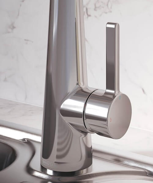 Additional image of Bristan Pine Deck Mounted Easyfit Mono Kitchen Sink Mixer Tap - Swivel Spout