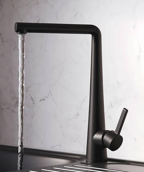 Alternate image of Bristan Pine Deck Mounted Easyfit Mono Kitchen Sink Mixer Tap - Swivel Spout