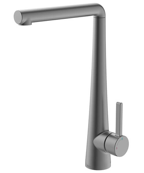Alternate image of Bristan Pine Deck Mounted Easyfit Mono Kitchen Sink Mixer Tap - Swivel Spout