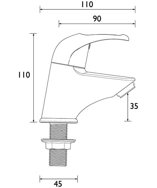 Technical drawing 63892 / J 1/2 E6 C