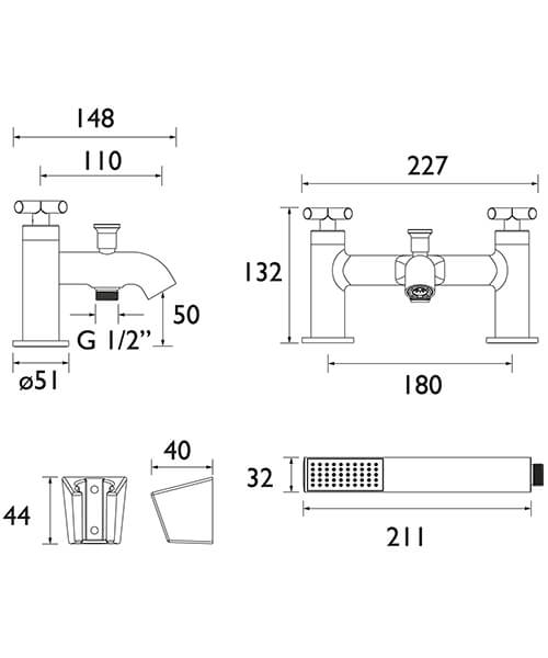 Technical drawing 68420 / NAX BF C