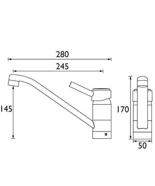 Technical drawing 3095 / RU SNK EF C