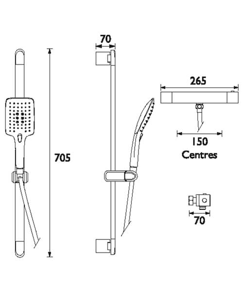 Technical drawing 68475 / QB SHXSMFF C
