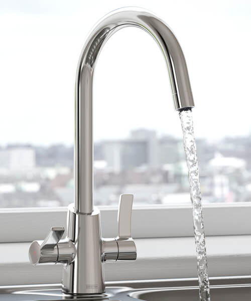 Bristan Acorn Easyfit Mono Kitchen Sink Mixer Tap - Swivel Spout