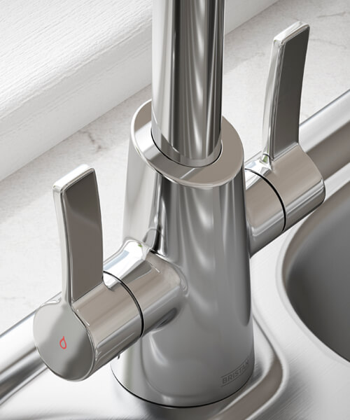 Additional image of Bristan Acorn Easyfit Mono Kitchen Sink Mixer Tap - Swivel Spout