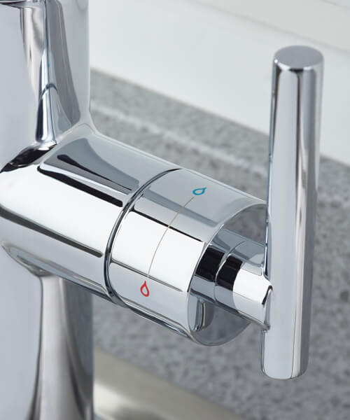 Alternate image of Bristan Jule Kitchen Sink Mixer Tap With Pull-Out Extending Hose And Eco Start