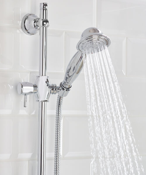 Additional image of Bristan 1901 Traditional Shower Pack With Adjustable Riser