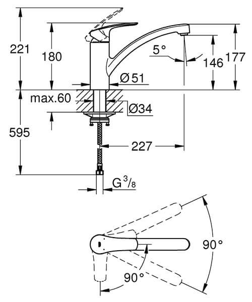 Technical drawing 68477 / 30260003