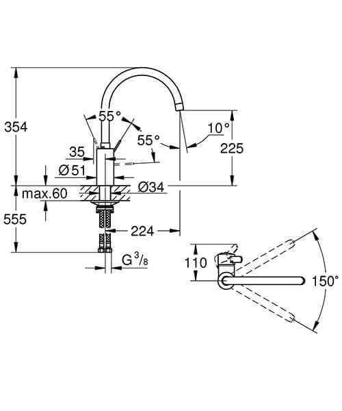 Technical drawing 75001 / 32843002