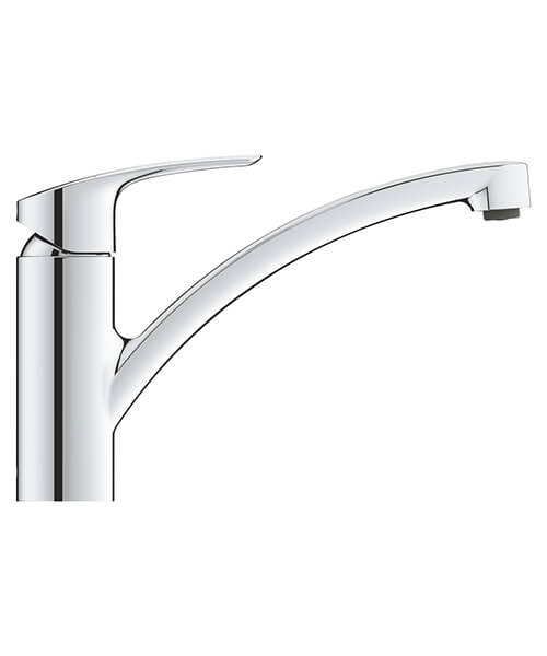 Additional image of Grohe Eurosmart Deck Mounted Chrome Kitchen Sink Mixer Tap With Swivel Spout