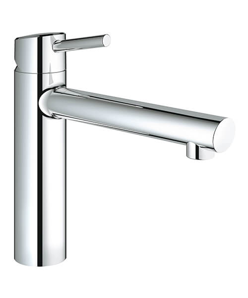 Grohe Concetto Deck Mounted Kitchen Sink Mixer Tap - 1/2 Inch