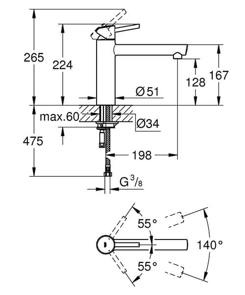 Technical drawing 44863 / 31128001