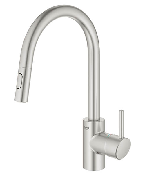 Additional image of Grohe Concetto Deck Mounted Kitchen Sink Mixer Tap with Swivel Spout