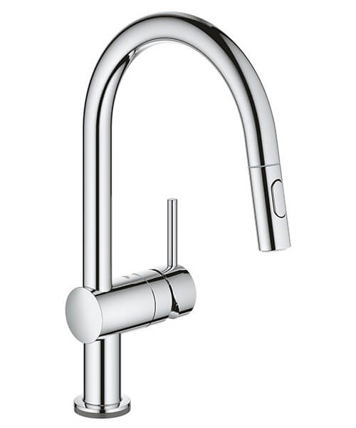 Grohe Minta Touch 1/2 Inch Deck Mounted Electronic Kitchen Sink Mixer Tap