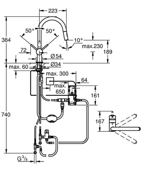 Technical drawing 63710 / 31358002