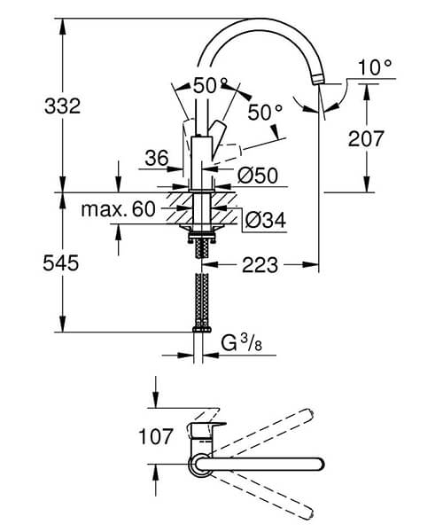 Technical drawing 75004 / 31367001