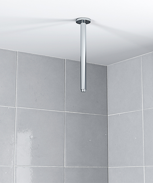 Additional image of Hudson Reed Round Ceiling Mounted Shower Arm