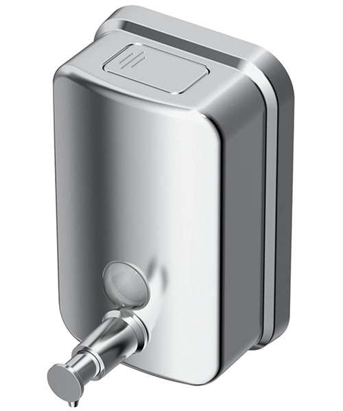 Ideal Standard IOM Wall Mounted 500ml Stainless Steel Soap Dispenser