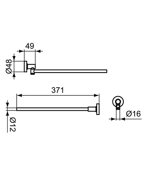 Technical drawing 17557 / A7651AA
