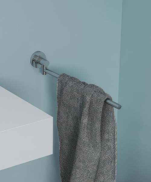 Alternate image of Ideal Standard IOM Chrome Wall Mounted Towel Bar