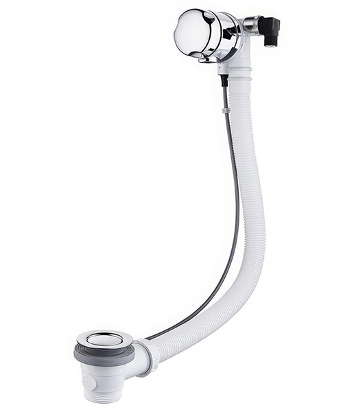 Ideal Standard Luxury Chrome Bath Filler With Pop-Up Waste And Overflow