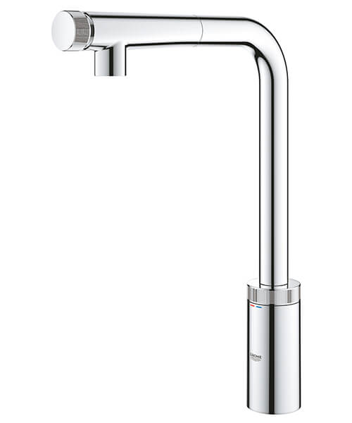 Additional image of Grohe Minta SmartControl Pull-Out Kitchen Mixer Tap with Swivel Spout