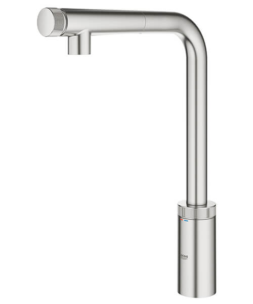 Alternate image of Grohe Minta SmartControl Pull-Out Kitchen Mixer Tap with Swivel Spout