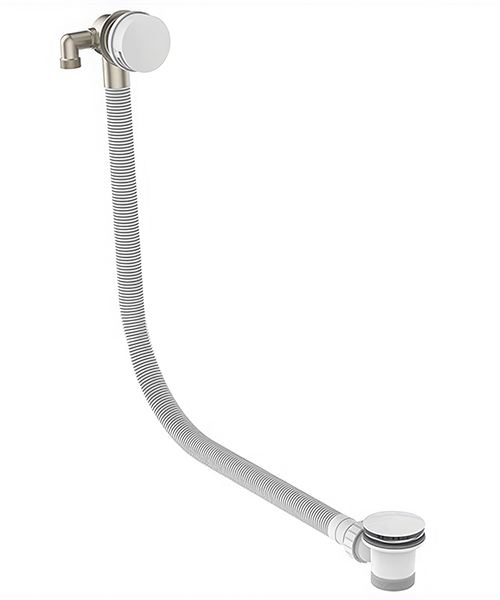 Ideal Standard Idealfill White Bath Filler With Clicker Waste And Overflow