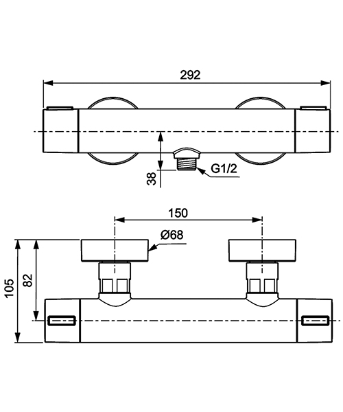 Technical drawing 72934 / BD578RO