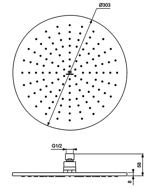 Technical drawing 72935 / A5803AA