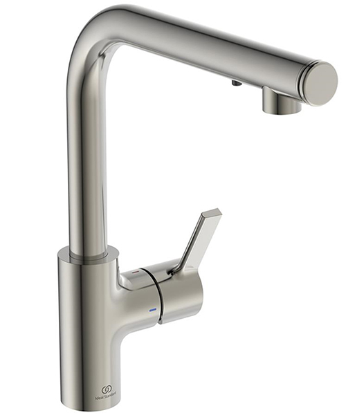 Additional image of Ideal Standard Gusto Imx Single Lever Kitchen Mixer Tap With L-Shaped Spout