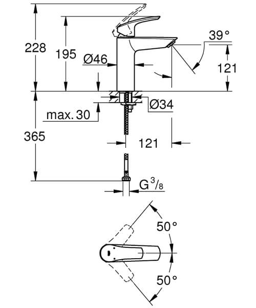 Technical drawing 75013 / 23324003