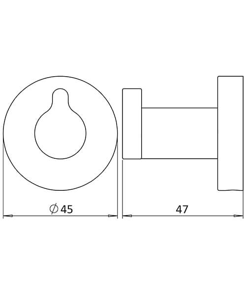 Technical drawing 63310 / HOX021C