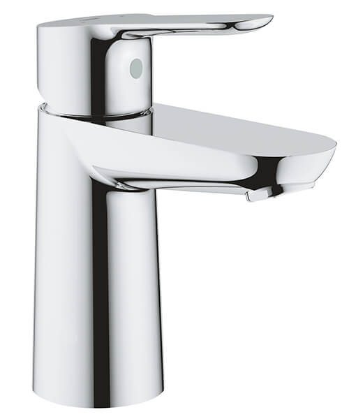 Grohe BauEdge Contemporary S-Size Deck Mounted Chrome Basin Mixer Tap