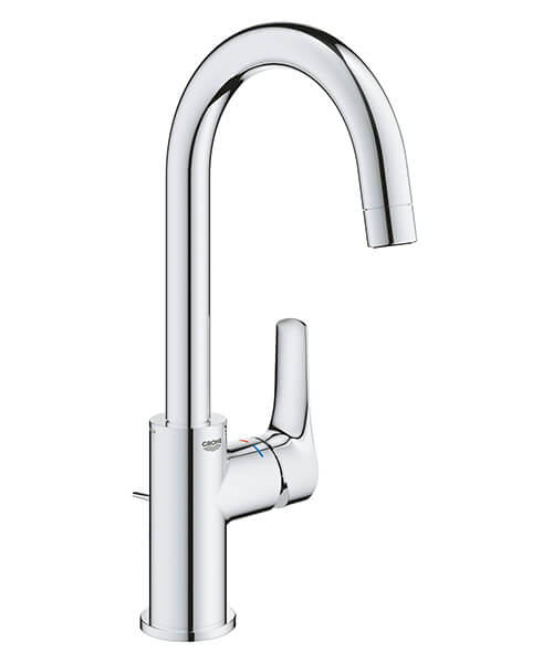 Additional image of Grohe Eurosmart L-Size Chrome Basin Mixer Tap with Swivel Spout