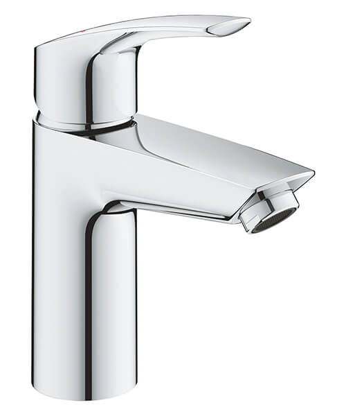 Grohe Eurosmart S-Size Chrome Basin Mixer Tap with Pop-Up Waste
