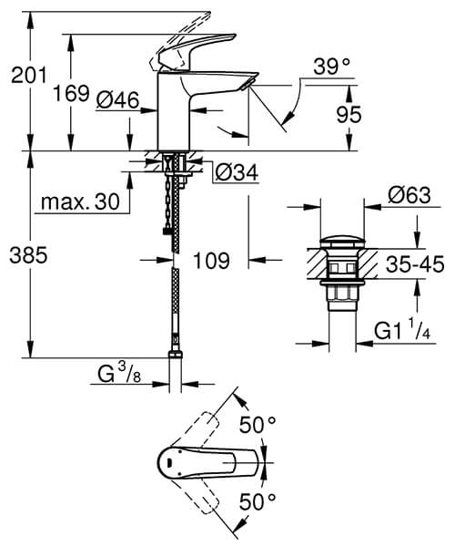 Technical drawing 75016 / 23988003