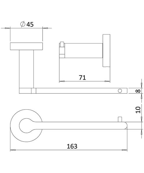 Technical drawing 75024 / HOX029C
