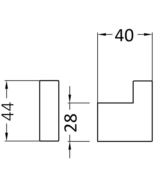 Technical drawing 55562 / PRO021C_V2
