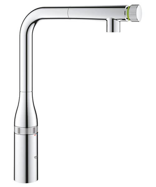 Additional image of Grohe Essence SmartControl Pull-Out Kitchen Mixer Tap with Swivel Spout