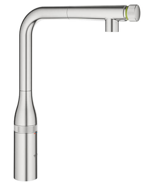 Alternate image of Grohe Essence SmartControl Pull-Out Kitchen Mixer Tap with Swivel Spout
