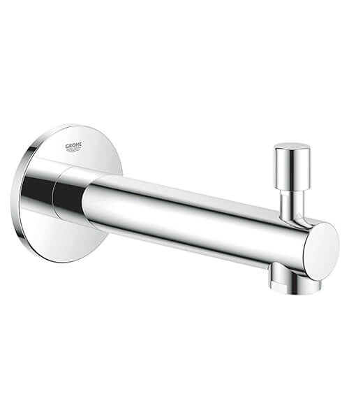 Additional image of Grohe Concetto Wall Mounted Chrome Bath Spout with Mousseur