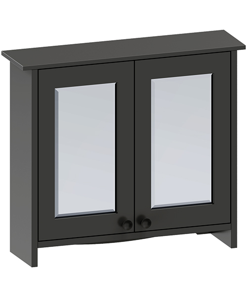 Burlington Guild Traditional Wall Mounted Mirror Cabinet