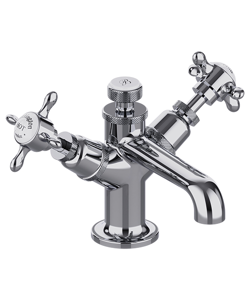Burlington Guild Deck Mounted Monobloc Traditional Basin Mixer Tap