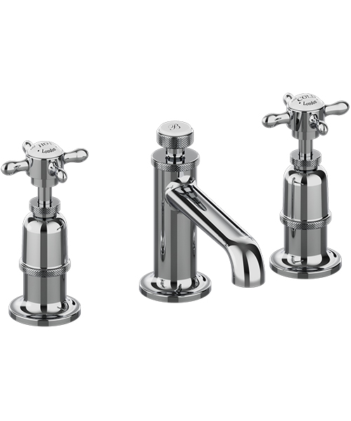 Burlington Guild Traditional 3 Hole Basin Mixer Tap